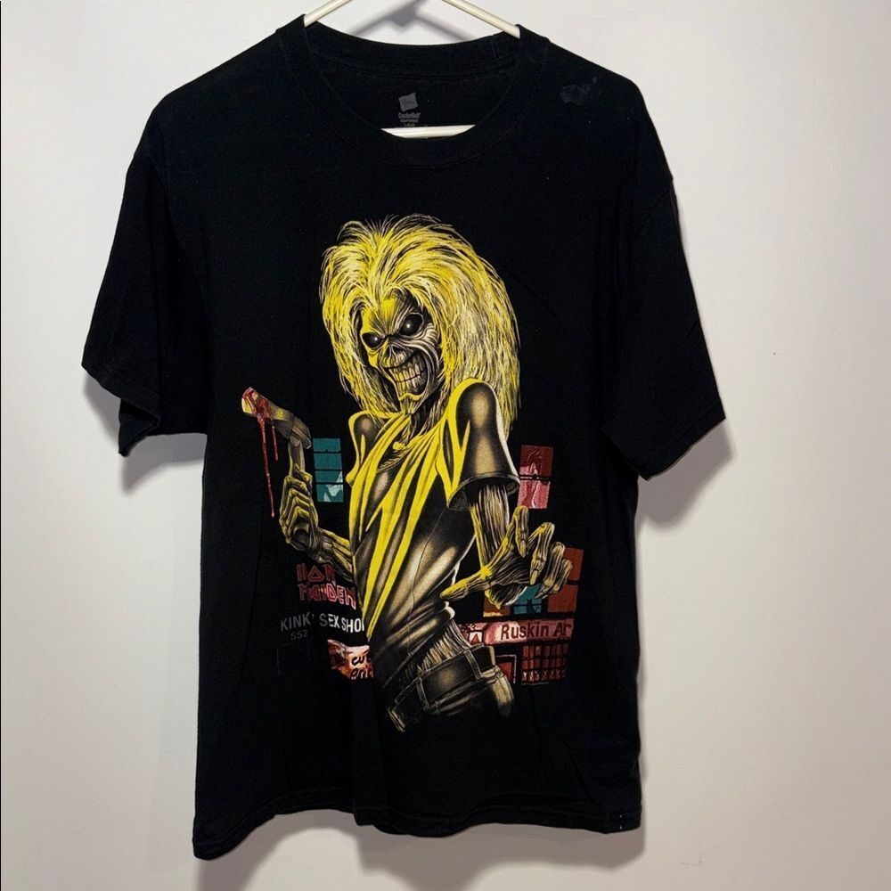 Iron Maiden 2012 tour T-shirt